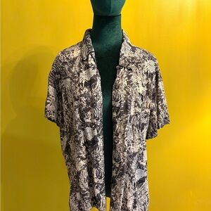 Harley-Davidson Black and White Graphic Shirt